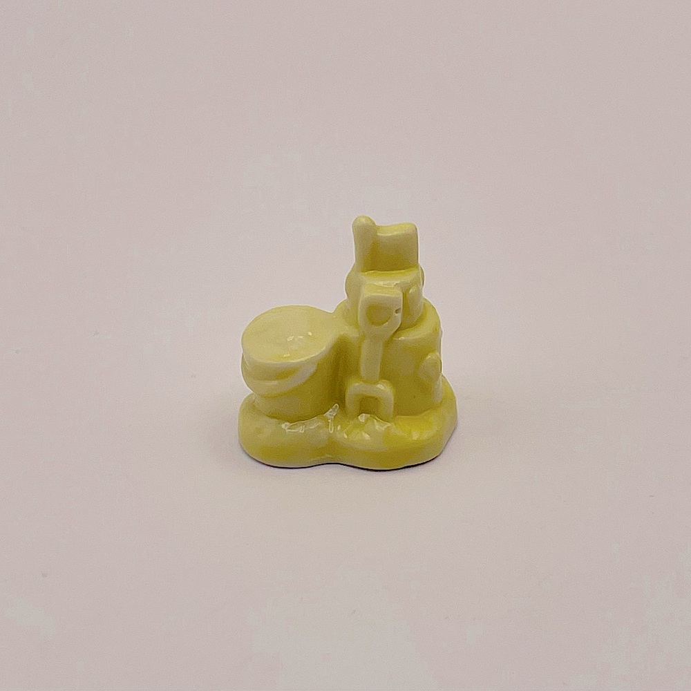 Wade Whimsies, Ceramic, Summer Sand Castle, Calendar Series, 2008